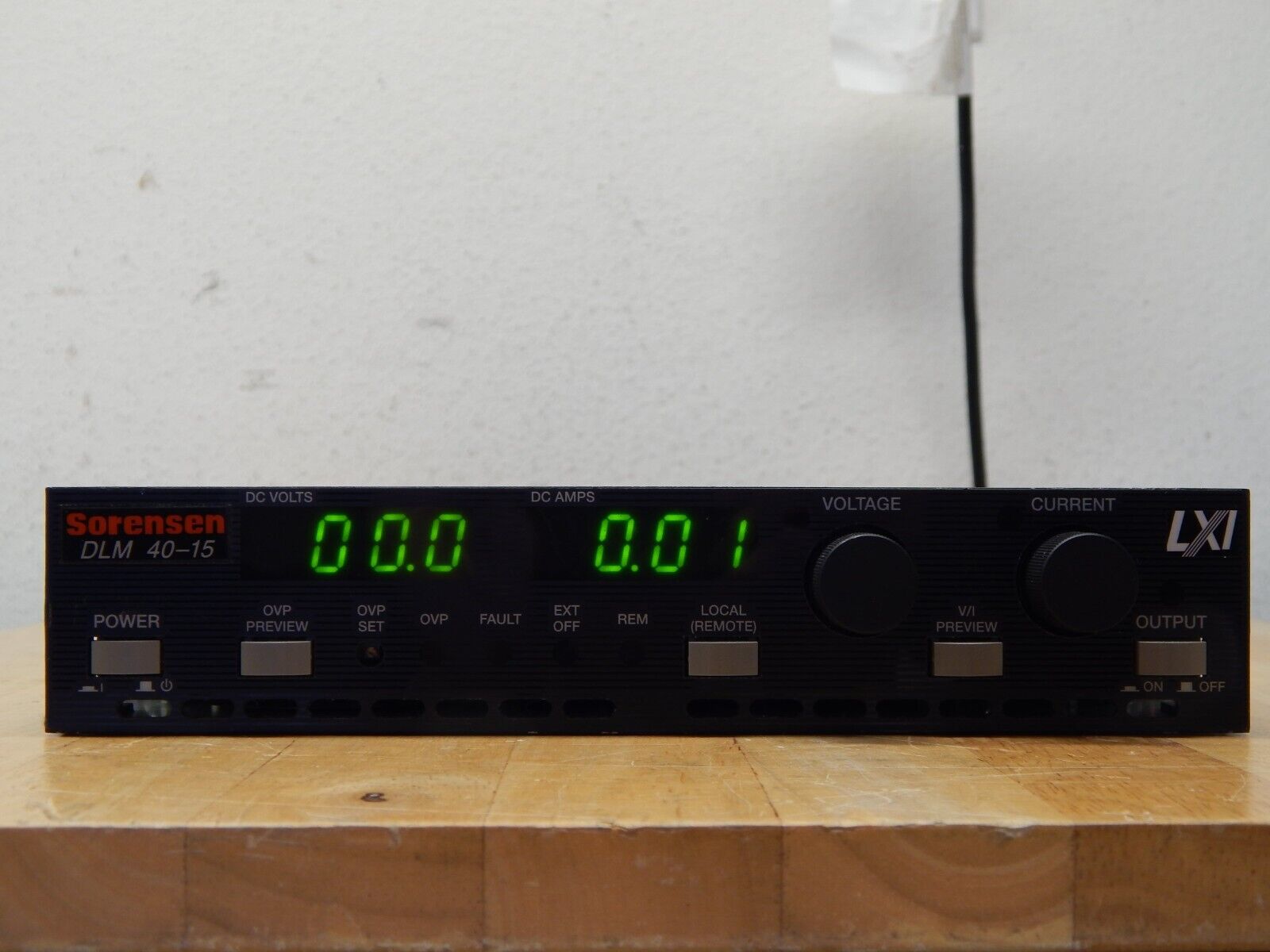 Sorensen DLM40-15 M6, M130 LXI DC Power Supply 30 Day Warranty Sorensen DLM40-15 M6, M130 LXI DC Power Supply 30 Day Warranty